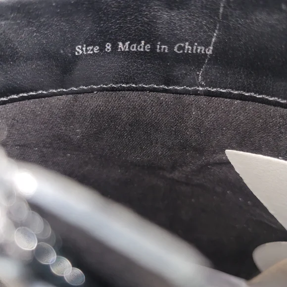 DOLCE VITA Bel Black Leather Pointed Ankle Boots Size 8 New in box - Picture 5 of 10